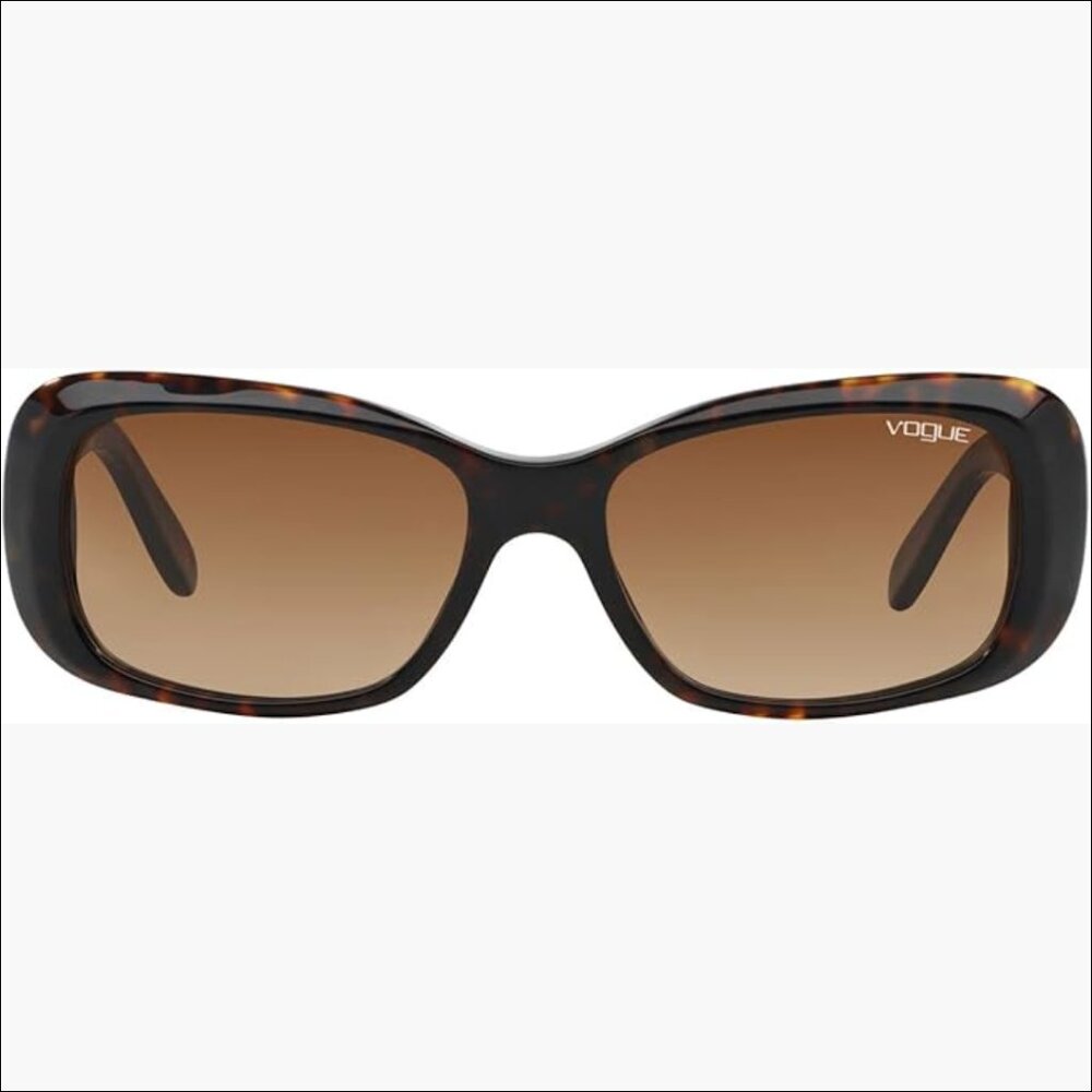 Rectangular Acetate Frame Sunglasses With 100% Uv… - image 1